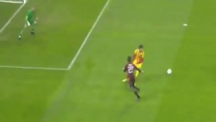 Robinho Goal AC Milan vs Barcelona 1 0  22 10 2013