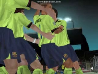 FIFA 2007 Super League 1st round-Nice VS Barcelona