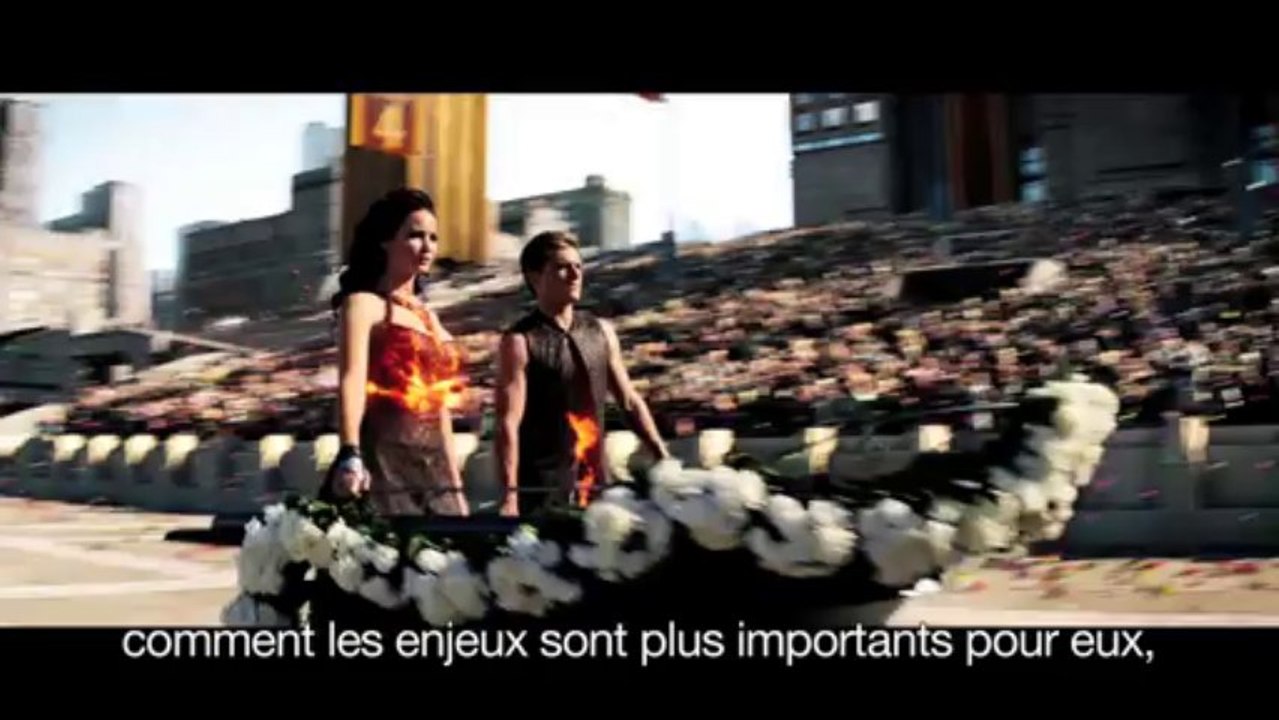 Interviews Exclusives Hunger Games l'embrasement