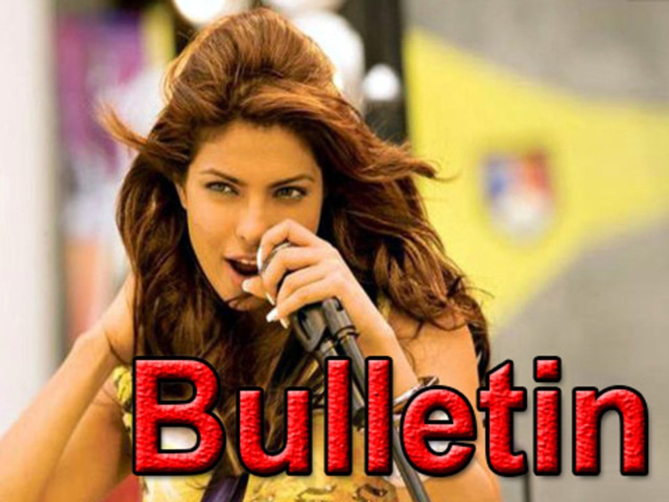 Lehren Bulletin Priyanka Chopra Turns Playback Singer And More News