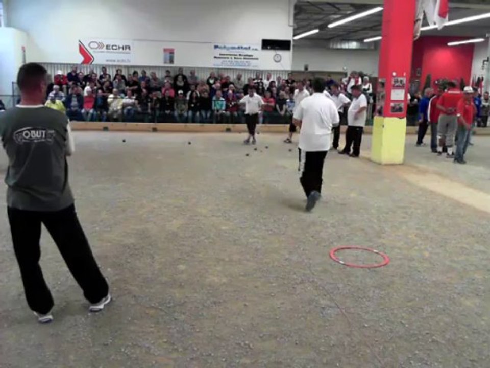 International Pétanque de MONACO 2013, Challenge Antoine COSTA Demi-Finale TISSERON David-VINCENT Vanick-BROSSEAU Patrice  vs  LEBOURSICAUD Bruno-HUREAU Damien-RADNIC Zvonko PART2