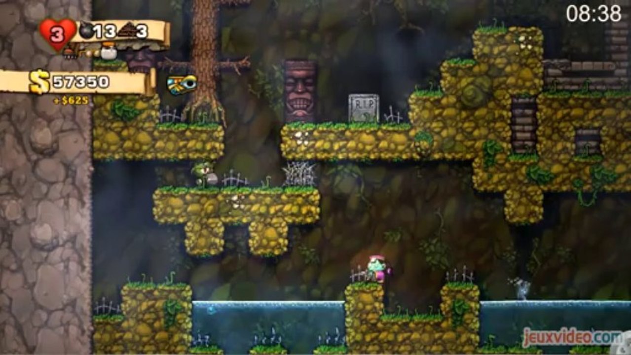 Speed Game - Spelunky - Jusqu'en enfer...