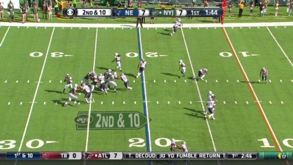 Patriots defense, INT, TD