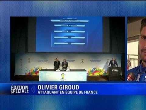 Barrages Mondial 2014: Giroud satisfait du France-Ukraine mais prudent - 21/10