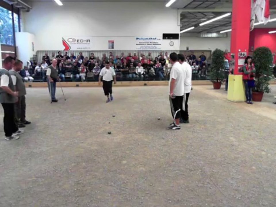 International Pétanque de MONACO 2013, Challenge Antoine COSTA FINALE TISSERON David-VINCENT Vannick-BROSSEAU Patrice vs LACROIX Henri-HERVO Patrick-EUSEBI Andre PART1