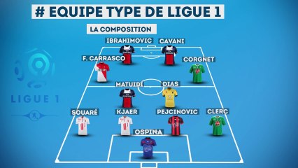 L'équipe type de la 10ème journée de Ligue 1 !