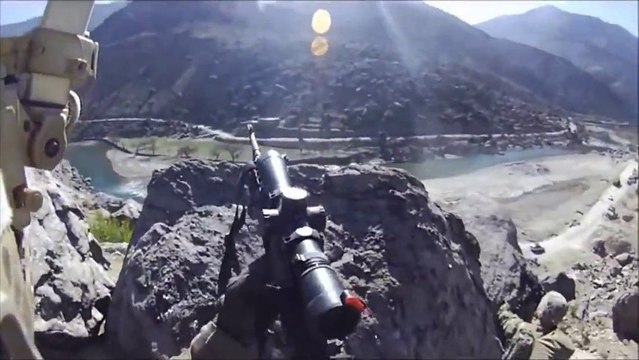 Dans la peau d'un snipers de l'U.S army en afganistan.