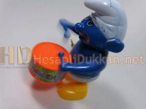 Şirin trampet çalan şirin oyuncak toptan oyuncak promosyon Hesaplı Dükkan