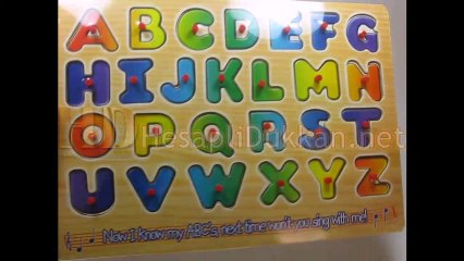 Harf yapboz harfler yap boz ahşap zeka oyuncağı eğitici oyuncaklar Hesaplı Dükkan