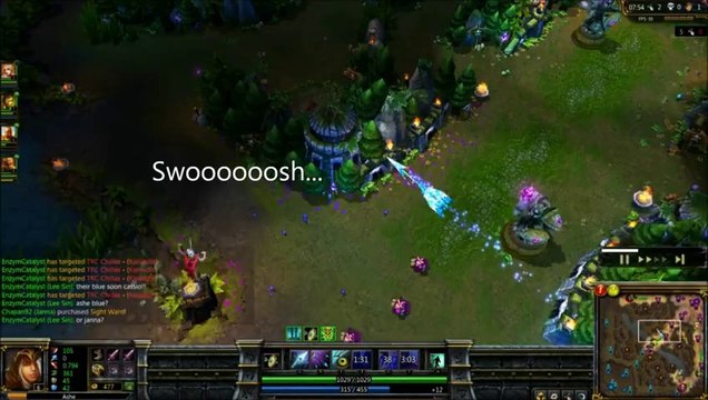 LOL FUN - Super ashe arrow - league-of-legends