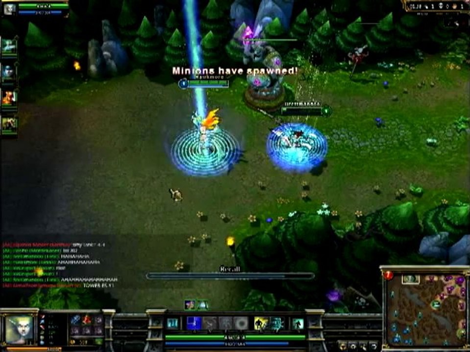 LOL FUN - Wood league super firstblood - league-of-legends