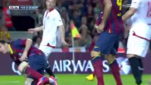 Neymar vs Sevilla Home HD 720p (14/09/2013) by MNcomps