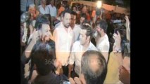Salman Khan dancing in barat with Arbaaz Khan Subhash Ghai Atul Agnihotri - Jaipur Rajasthan