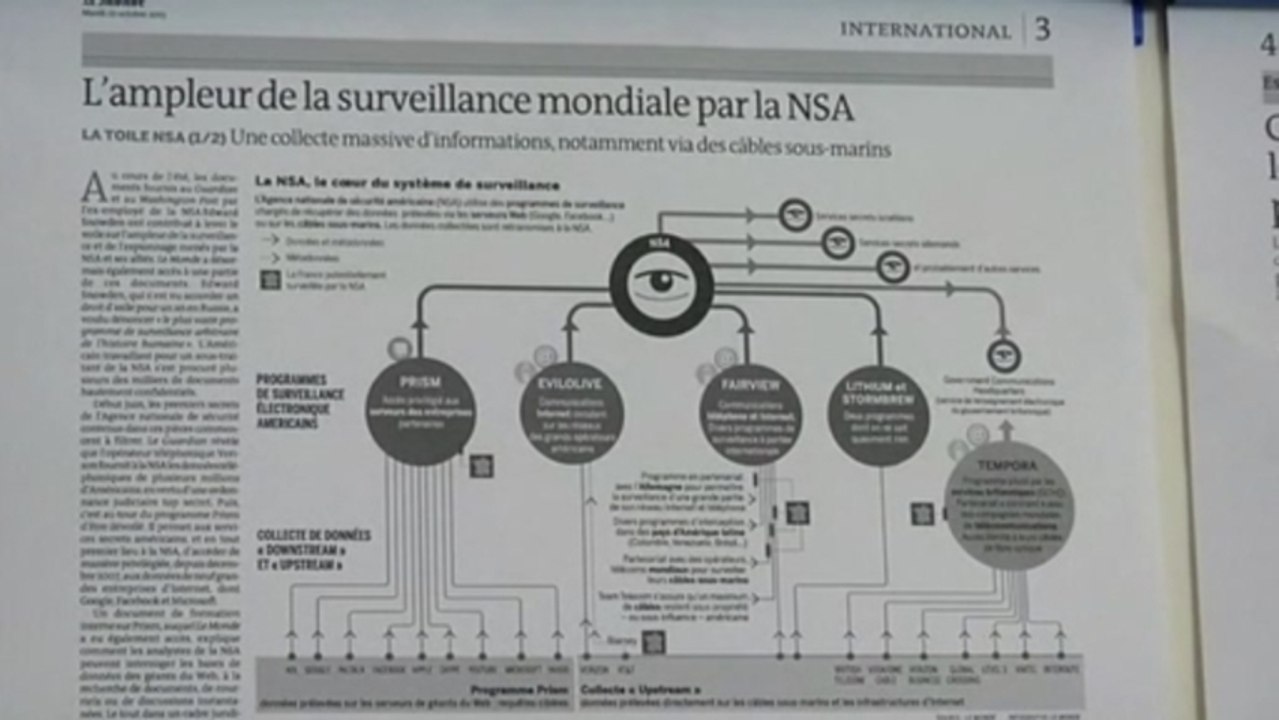 France calls latest report of U.S. spying "totally unacceptable"
