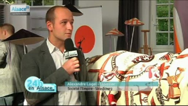 L'exposition de la corporation des tapissiers décorateurs