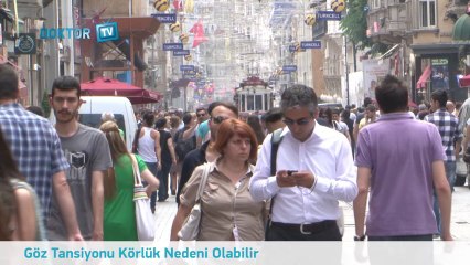 Göz tansiyonu körlüğe neden olur mu?