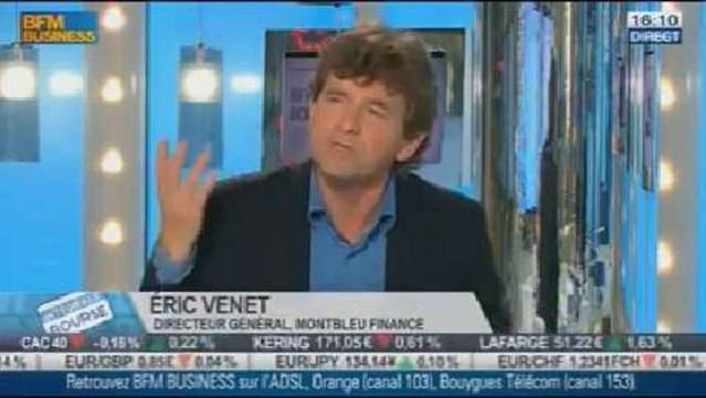 Le CAC poursuit sa hausse: Eric Venet, dans Intégrale Bourse - 21/10
