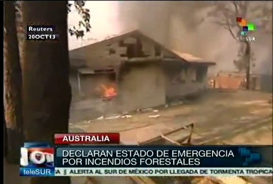 Declaran estado de emergencia en Australia por incendios forestales