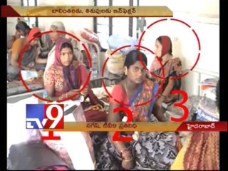 Delivered women share same bed in maternity hospital