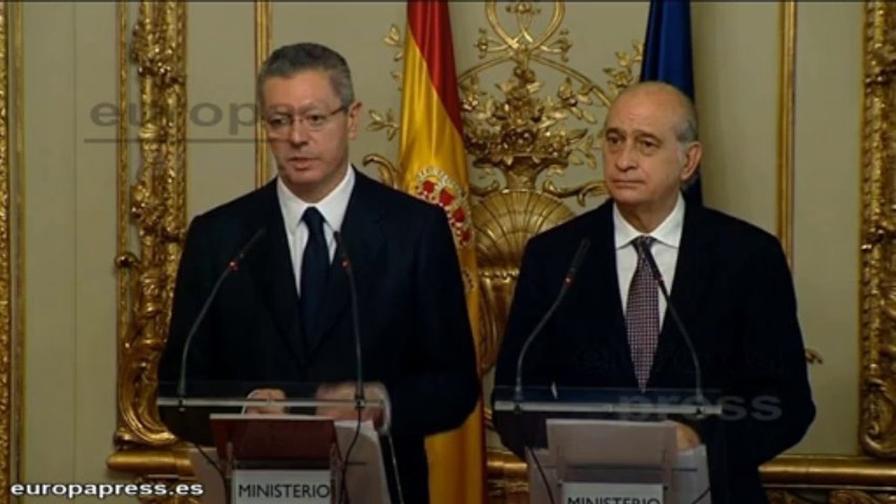 Gallardón deja en manos de la AN aplicar el fallo
