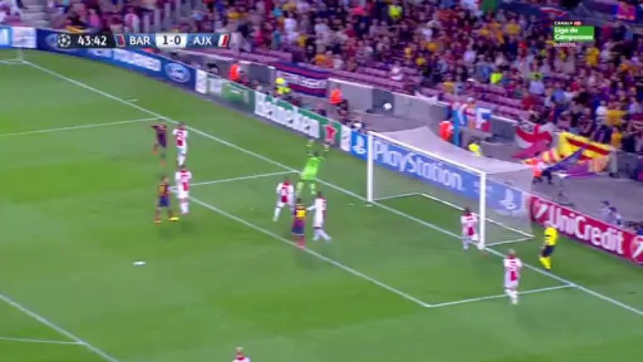 Neymar vs Ajax Amsterdam Home HD 720p (18/09/2013) by MNcomps