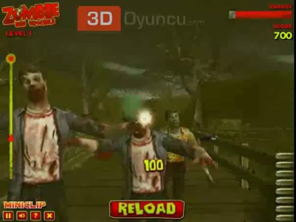 3D Zombi Baskını - 3D Zombi Oyunları