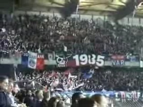 Auxerre-Paris SG,ultras parisiens