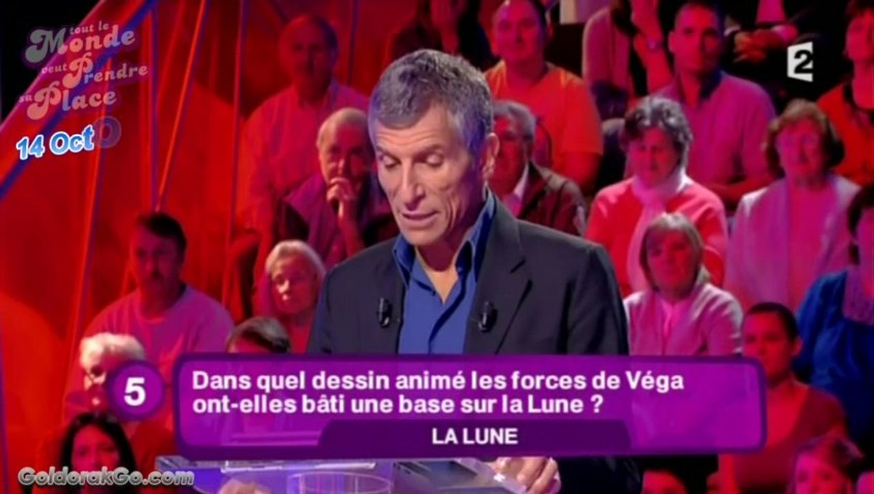Question Goldorak dans "Tout le Monde Peut Prendre sa Place" - 14 Octobre 2013