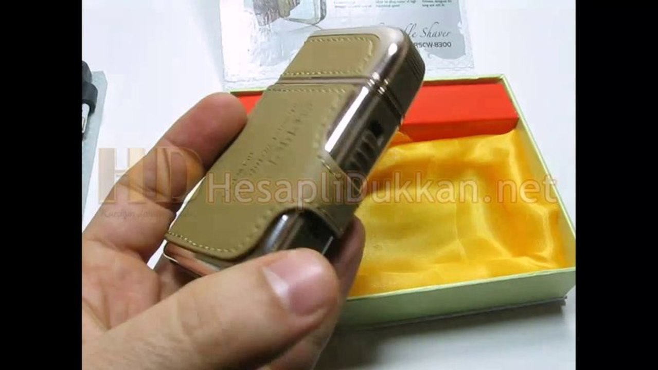 GEMEI RSCW-8300 Şarjlı Aynalı Traş Makinası Hesaplı Dükkan