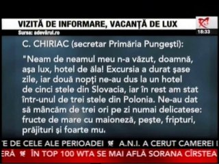 CHEVRON ne trateaza ca pe AFRICANI (excursia in Polonia pe banii Chevron a oficialilor din Vaslui comentata la REALITATEA TV)