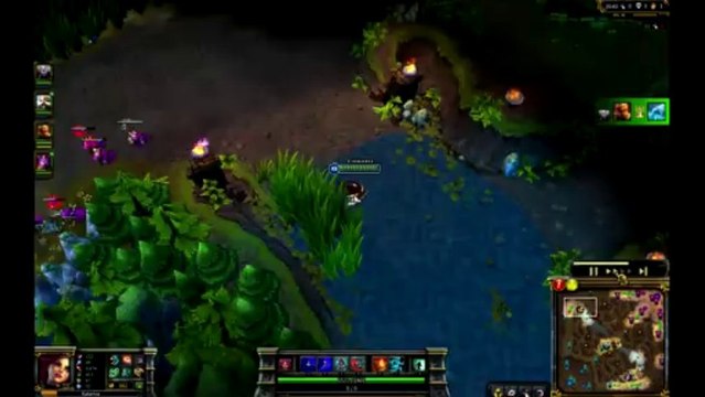 LOL FUN - Troller singed avec katarina - league-of-legends