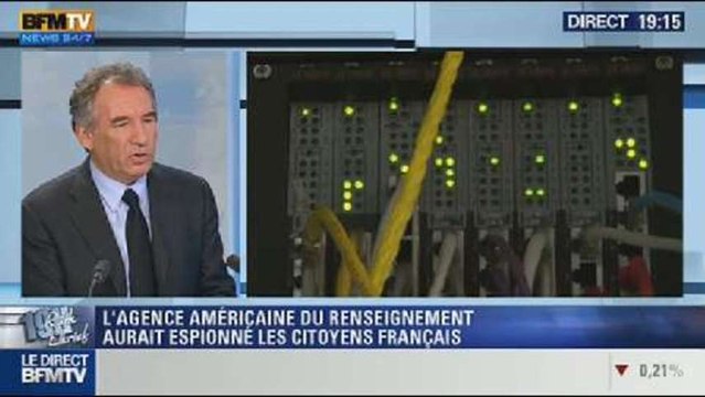 François Bayrou: l'invité de Ruth Elkrief - 21/10