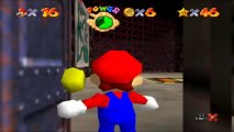 Super Mario 64 - Caverne Brumeuse - Etoile 1 : Gros Bibi de la caverne