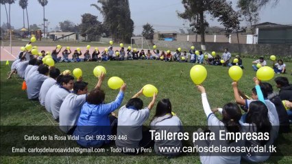 Capacitador en Motivación y Trabajo en Equipo