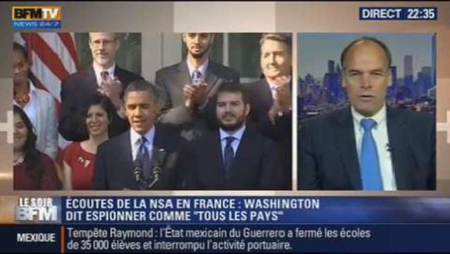 Le Soir BFM: l’espionnage de la France par la NSA - 21/10 1/4
