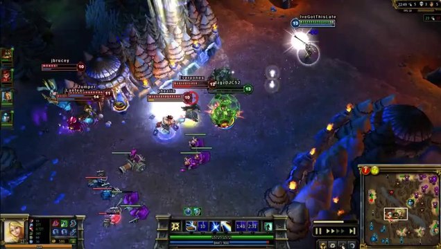 LOL FUN - Nice escape by Udyr - league-of-legends