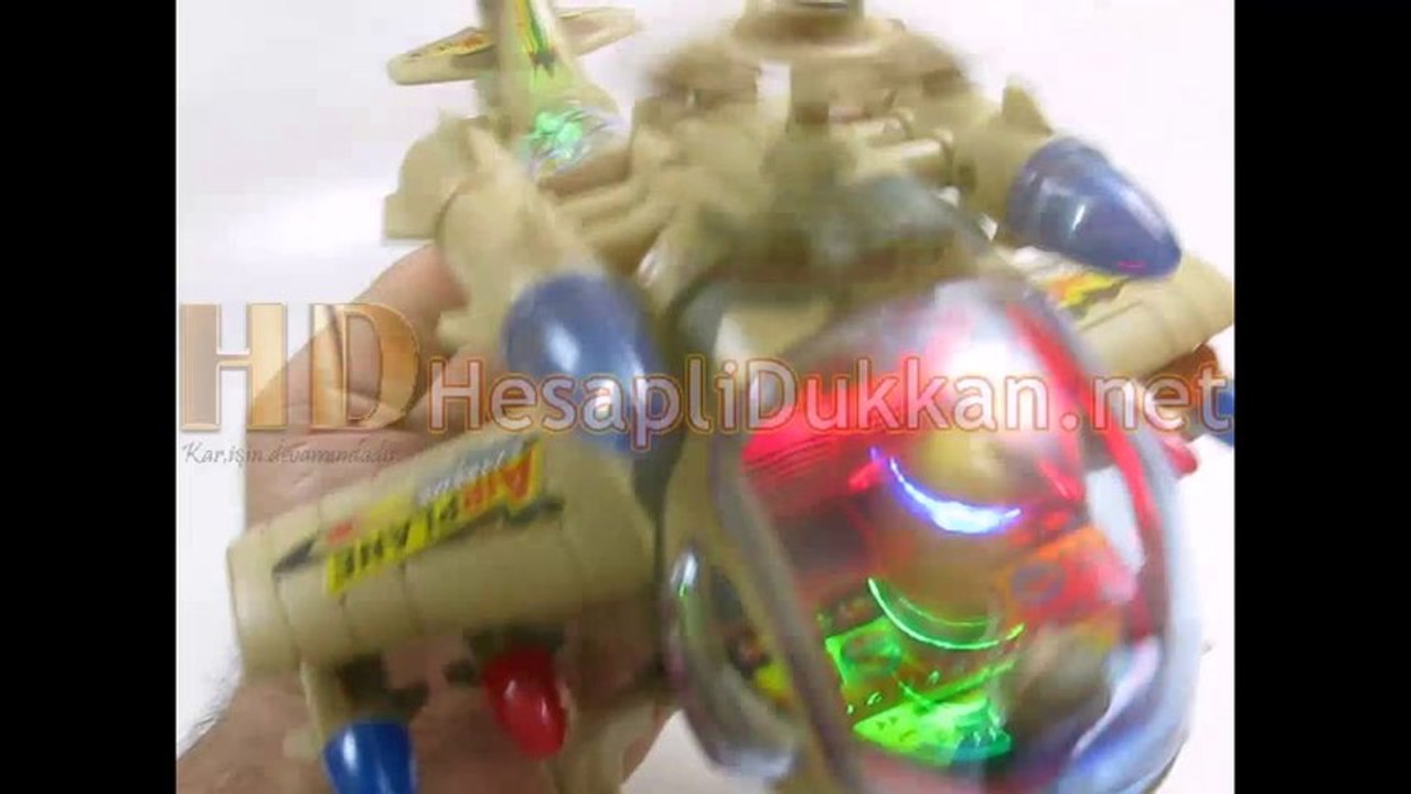 Işıklı ve sesli hareketli helikopter ışıklı oyuncak Hesaplı Dükkan