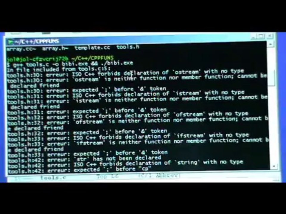 Des classes date, adresse et personne en C++