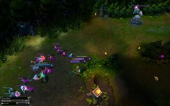 LOL FUN - Wukong flash fail - league-of-legends