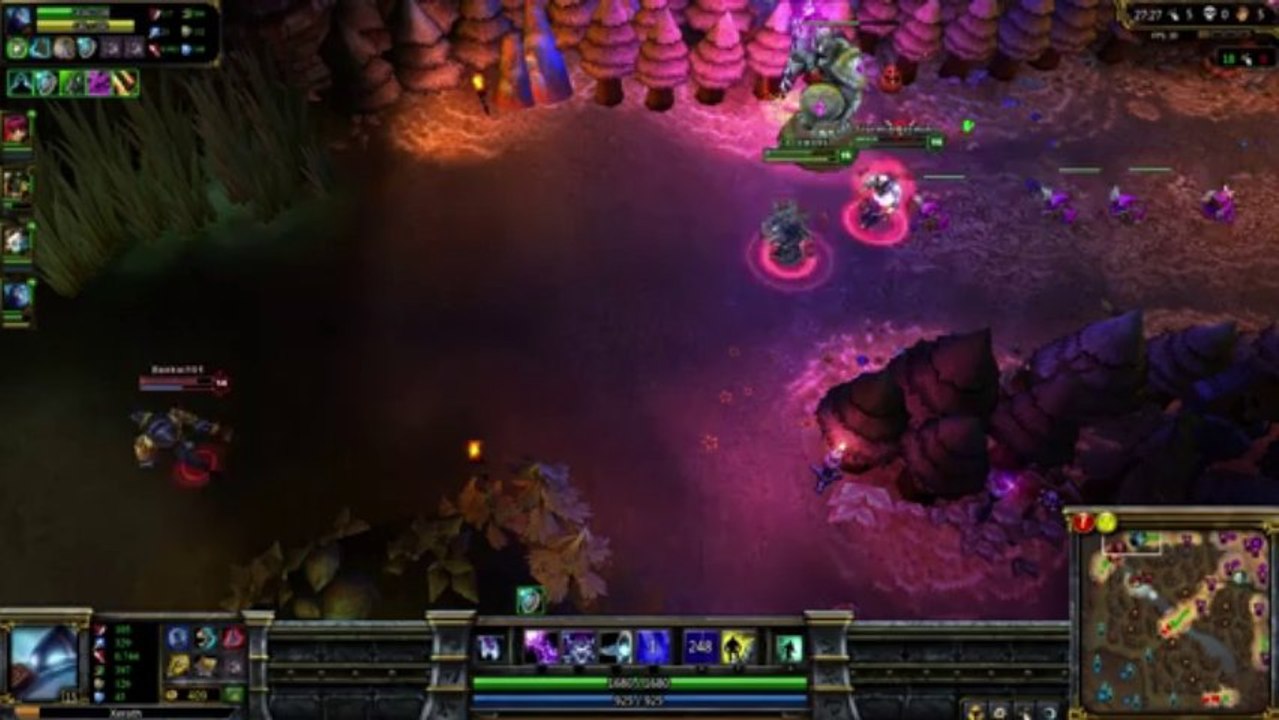 LOL FUN - Xerath epic kill - league-of-legends