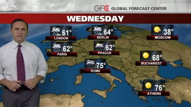 European Vacation Forecast - 10/21/2013