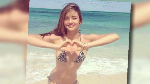 Miranda Kerr Models A Skimpy Bikini