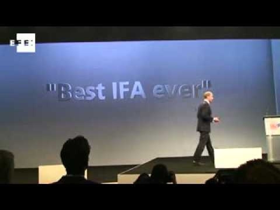 IFA consumer electronics trade fair prepares for Christmas sales