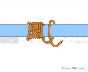 How to tie French Whipping Knot