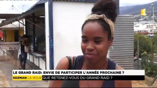 2013 - micro trottoir Grand Raid