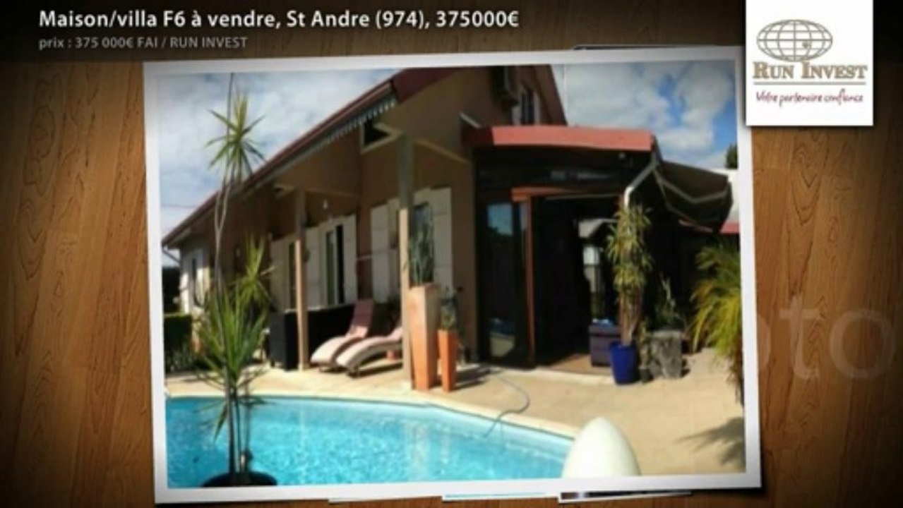 Maison/villa F6 à vendre, St Andre (974), 375000€