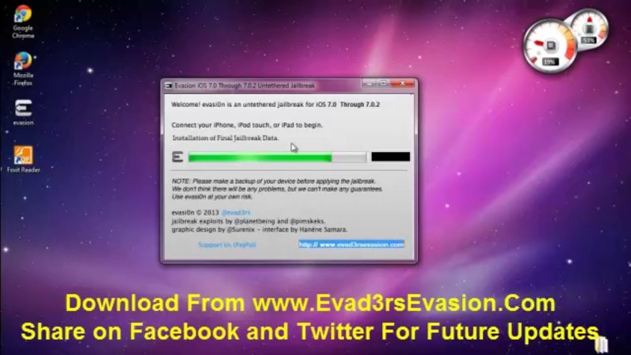 Full iOS 7.0 Through 7.0.2 Untethered Final Launch