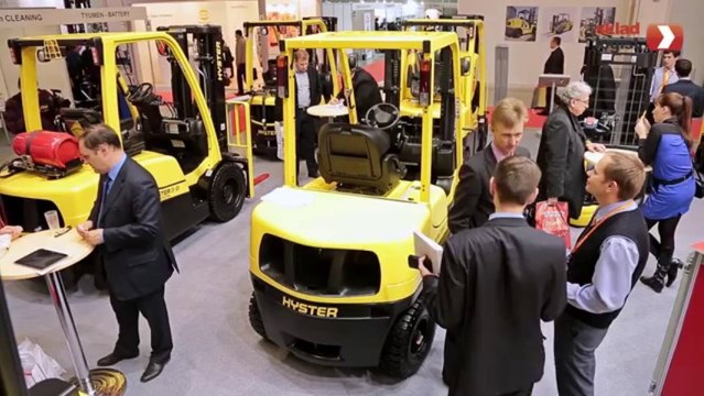 Hyster - skladlogist.ru - Hyster погрузчики на выставке CEMAT 2013