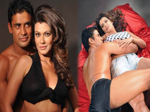 Bigg Boss 7 Contestant Sangram and Payal Rohatgis Intimate Pics
