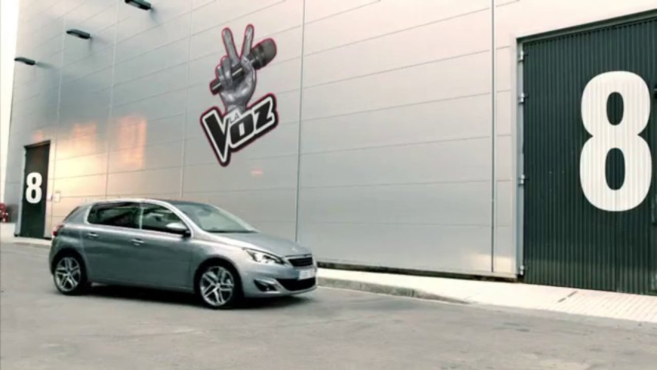 Publicité Peugeot 308 II : La Voz (Espagne) (2013) ( www.feline.cc )